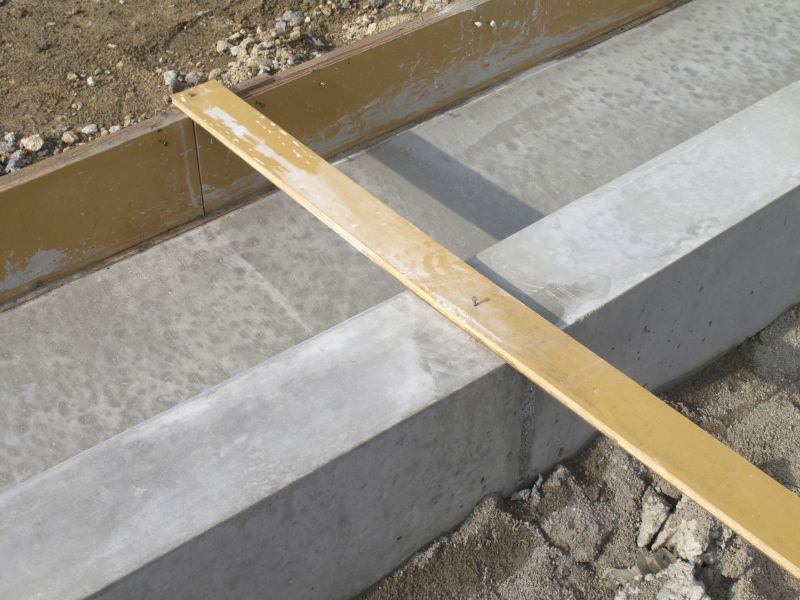 Cement Footer Installation